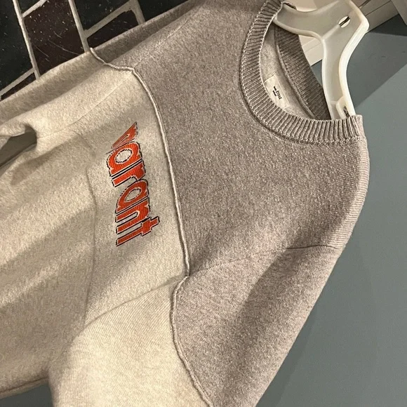 Isabel Marant Etoilè Kedy Intarsia Knit Sweater/Jumper EU 38=M - Picture 8 of 16